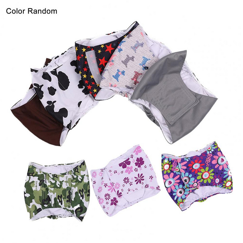 Atkārtoti lietojamas mājdzīvnieku higiēnas bikses suņu autiņbiksītes Mīksts audums suns vēdera josla fizioloģiskās bikses Regulējamas suņu aptinumi kucēnu autiņbiksītes