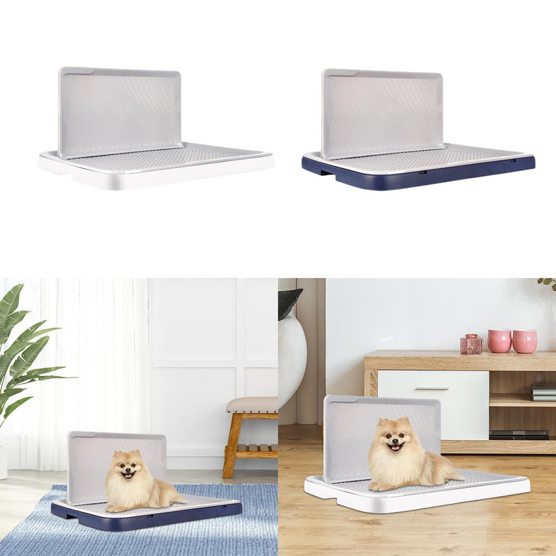 WC za dresuru pasa Alat za čišćenje plitice za pse Odvojiva posuda za pijesak Protiv prskanja Jastučići za dresuru za kupaonicu