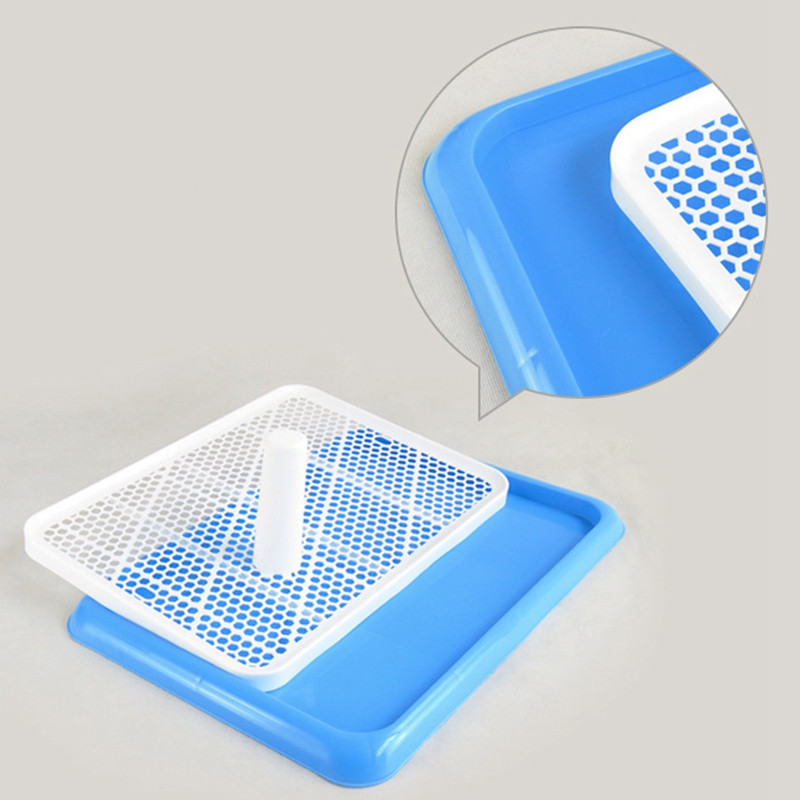 Prijenosni WC za dresuru pasa Za kućne pse Kućica za male kućne ljubimce za mačke koja se može prati Kutija za mačji pijesak Držač jastučića za štene Pladanj Potrepštine za kućne ljubimce