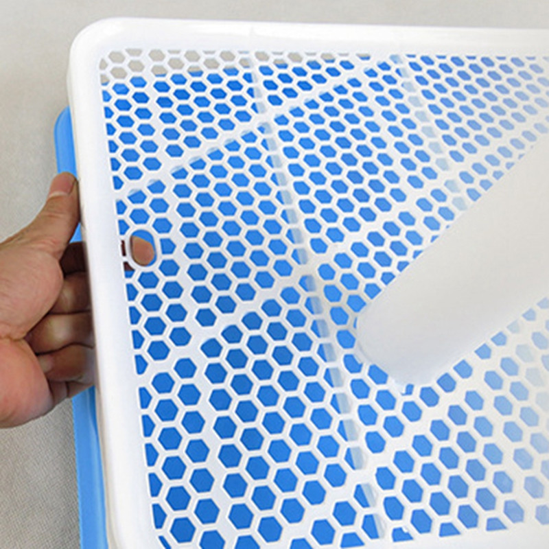 Prijenosni WC za dresuru pasa Za kućne pse Kućica za male kućne ljubimce za mačke koja se može prati Kutija za mačji pijesak Držač jastučića za štene Pladanj Potrepštine za kućne ljubimce