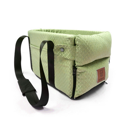 Pārnēsājams automašīnas drošības mājdzīvnieku sēdeklis maziem suņiem Kaķiem Ceļojumi Centrālā vadība Kaķu suņu gulta Transportēšana Suņu pārvadātājs Aizsargs Suņu Somas