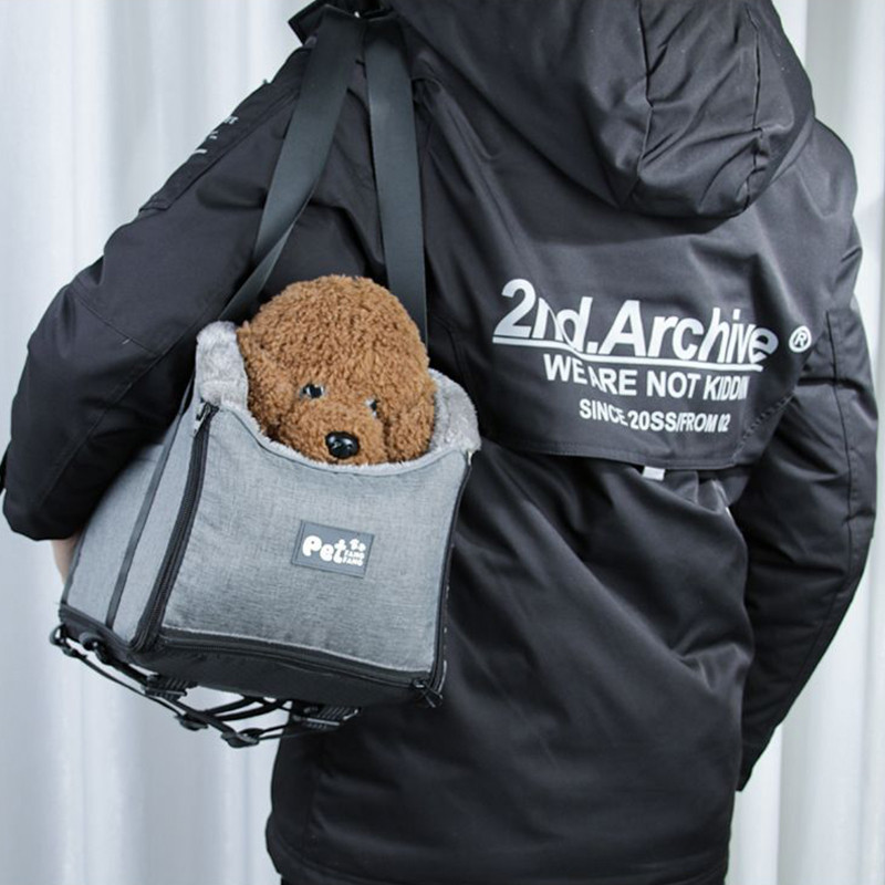 Pārnēsājams automašīnas drošības mājdzīvnieku sēdeklis maziem suņiem Kaķiem Ceļojumi Centrālā vadība Kaķu suņu gulta Transportēšana Suņu pārvadātājs Aizsargs Suņu Somas