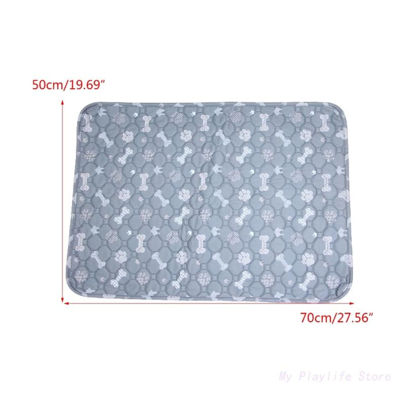 Mājdzīvnieku autiņbiksīšu paliktnis Mājdzīvnieku urīna paliktnis Mazgājams suņu dresēšanas paliktnis urinēšanas spilventiņš suņu autiņbiksītes podiņa audzināšanas paliktnis Suņu autiņbiksīšu paliktnis suņu autiņu paliktnis 50x70cm