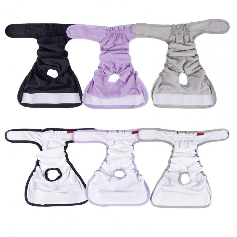 Donje rublje za kućne ljubimce Fiziološke hlačice za male pse Perive izdržljive pelene za pse Donje rublje Kratke pelene XS-XL