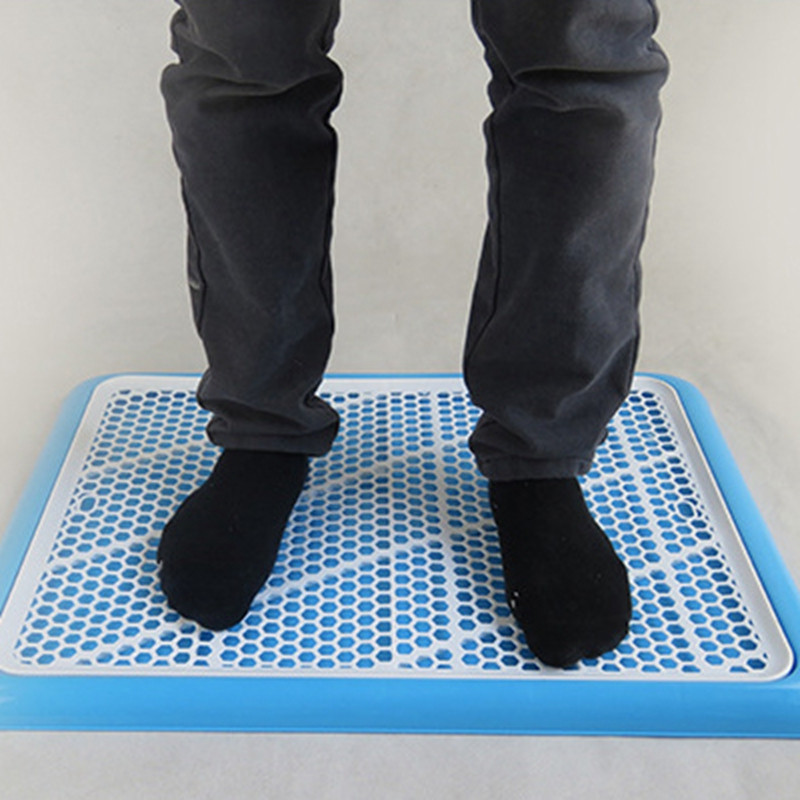 Prijenosni WC za dresuru pasa Unutarnji psi WC za male kućne ljubimce za pse, mačke Periva kutija za mačji pijesak Držač jastučića za štene Pladanj Proizvod za kućne ljubimce