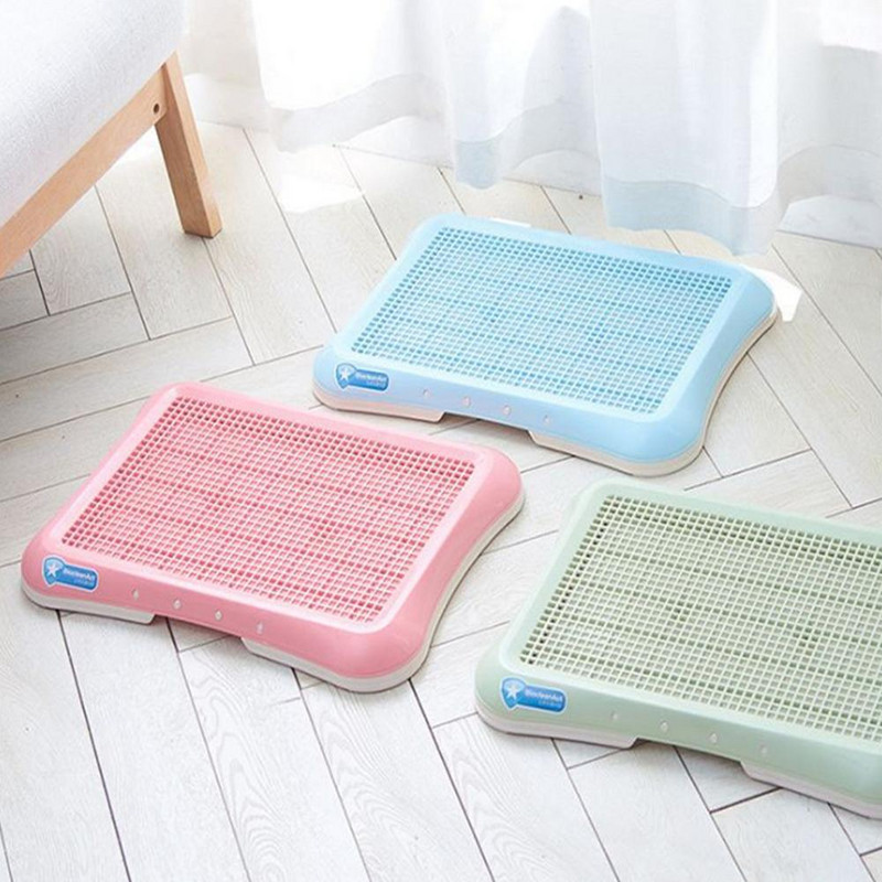 Nova prijenosna plastična posuda za WC za kućne ljubimce, pse, mačke, posuda za kućne ljubimce, beznačajna posuda za pisoar, WC za treniranje mokrenja, lako se čisti Proizvod za kućne ljubimce Mali veliki psi