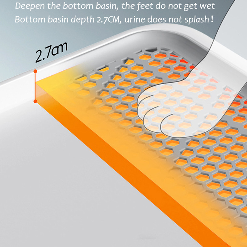 Pārnēsājama mājdzīvnieku kucēnu tualete Pods Suņi Kaķi Pakaišu Kastes Atkritumu paplātes Apmācības tualete ar statņiem Neslīdošs pisuārs Suņu piederumi
