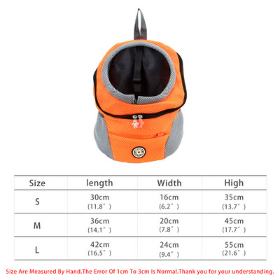 Ruksak za kućne ljubimce Velika torba za nošenje pasa Prozračna mrežasta torba za nošenje Ležerna vanjska putovanja Ruksaci za male pse za mačke