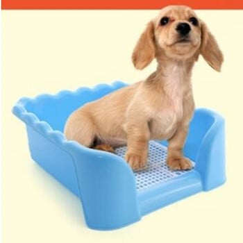 Φορητό Dog Toilet Cat Dog Αυτόματο γιογιό με κολώνα Ουροδοχείο Κατούρημα για σκύλους Γάτα Δίσκος απορριμμάτων κουταβιού Εκπαίδευση Τουαλέτας Pet Dog