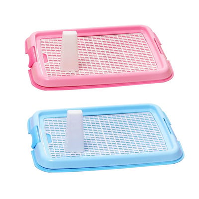 Pet Tray Toalet Tray Mesh Grids Многократна употреба Pee Pad Писоар Миеща се кучешка тоалетна за котки Аксесоари за малки средни и големи кучета