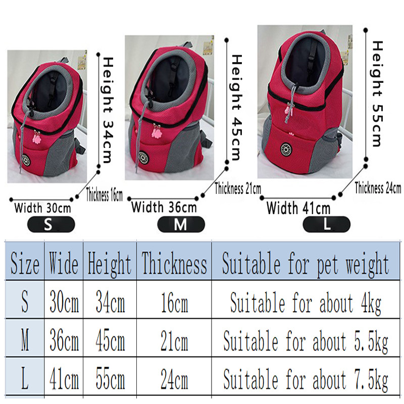 Mājdzīvnieku mugursoma suņu plecu soma krūšu soma Out Portatīva ceļojumu elpojoša suņu soma mājdzīvnieku piederumi Universāla ceļojoša mugursoma