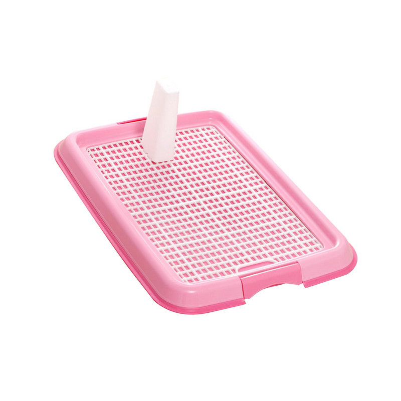 Unutarnji WC pladanj za treniranje kućnih ljubimaca Održavajte šape i podove čistima Posuda za štene za mokrenje Mrežaste rešetke WC za pse za mačiće Male i srednje pse