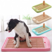 2023. Nova plastika za navikavanje na WC za pse sa stupom Teddy Bichon Umivaonik za male pse Noćna posuda Ravna kahlica Sredstva za čišćenje kućnih ljubimaca