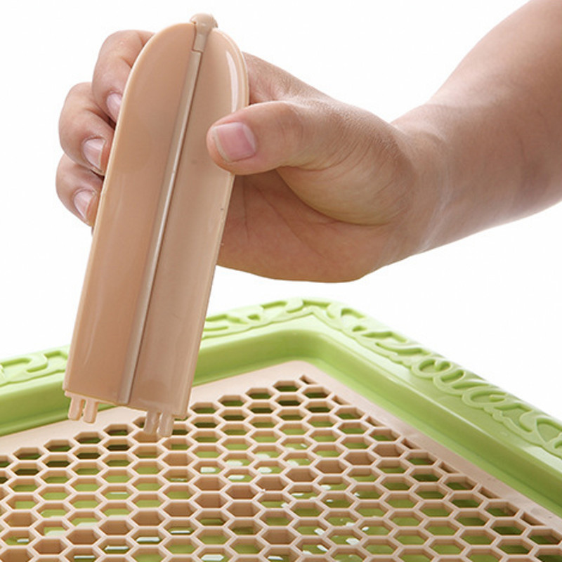 2023. Nova plastika za navikavanje na WC za pse sa stupom Teddy Bichon Umivaonik za male pse Noćna posuda Ravna kahlica Sredstva za čišćenje kućnih ljubimaca