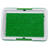 Kutija s pijeskom za pse Podloga za odvikavanje na nošu Mrežasta posuda od sintetičke trave 3 sloja Toalet za kućne ljubimce za pse u zatvorenom prostoru na otvorenom