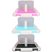 Plastični WC za pse Unutarnji toalet za dresuru štenaca WC za planirano mokrenje pasa Posuda za male pse