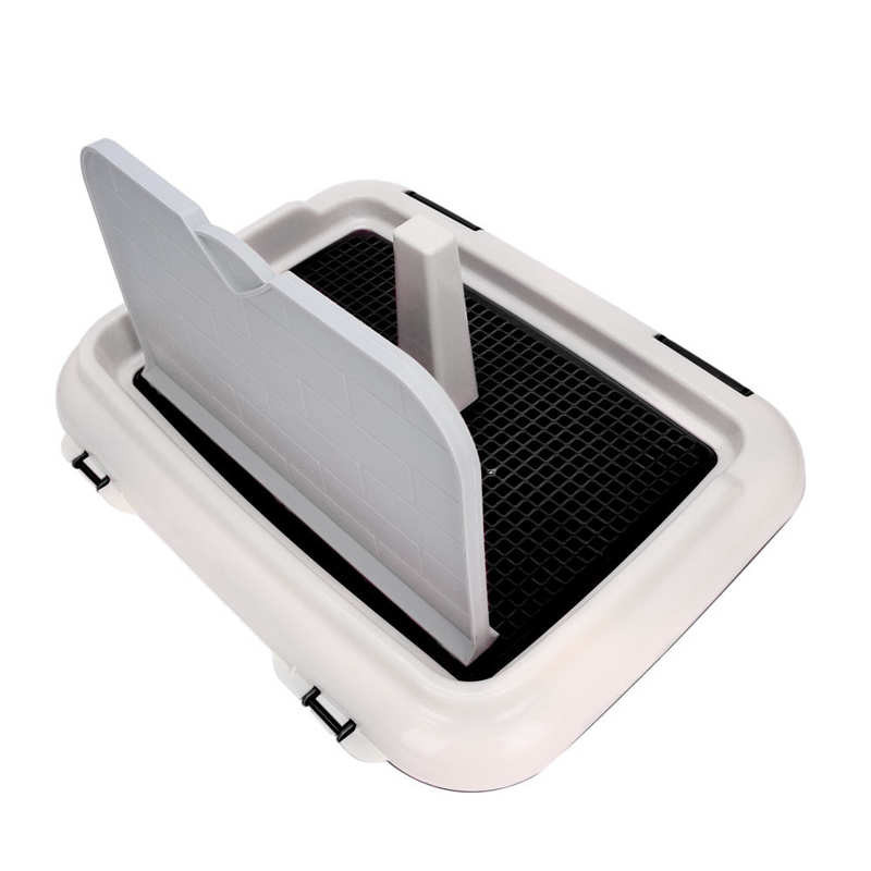 Plastični WC za pse Unutarnji toalet za dresuru štenaca WC za planirano mokrenje pasa Posuda za male pse