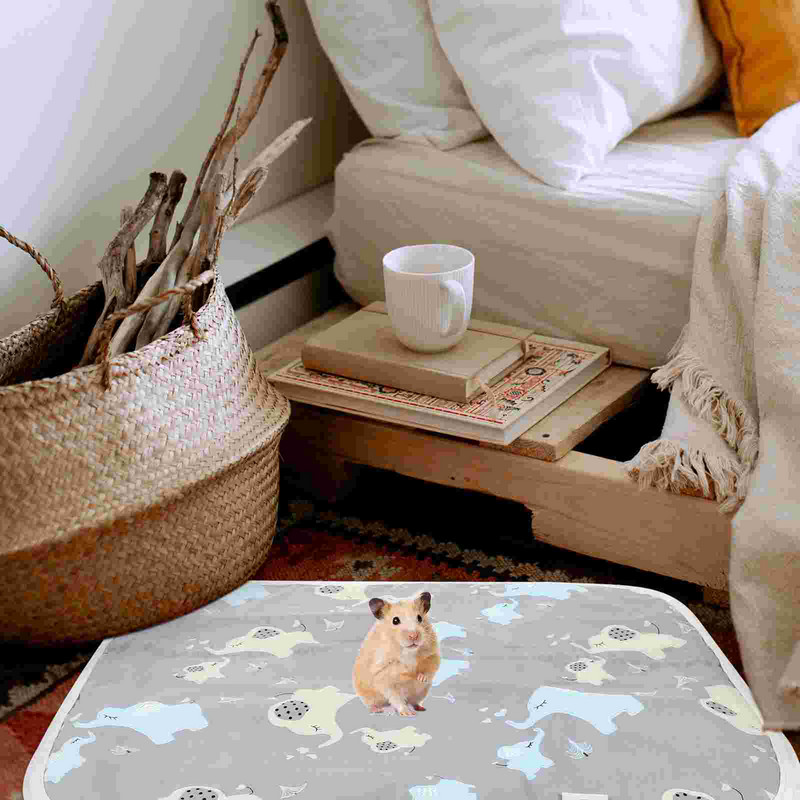 Podstava za kavez Guineapad Posteljina Hrčak Podloga za kućne ljubimce Životinja Jež Jastučići za pisoar Otirači za štakore Vuneni jastuk Zec Višekratna upotreba