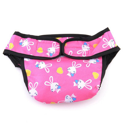 Mājdzīvnieku kokvilnas menstruālās fizioloģiskās bikses pret uzmākšanos aizsargājošas bikses vidēja izmēra mājdzīvnieku suņiem