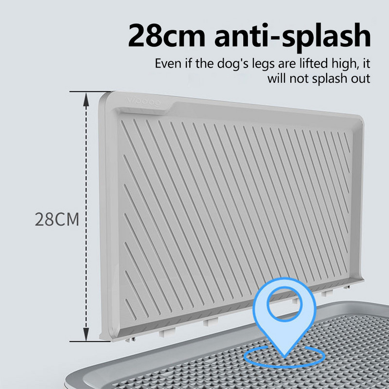 Šunų puodukas, nešiojamas šunų šlapinimasis, dresūra katėms, šunims, tualetas šuniukų kraiko padėklas kačių tualetas lovos indas šunų šlapinimosi padėklų laikiklis Šunų gaminiai