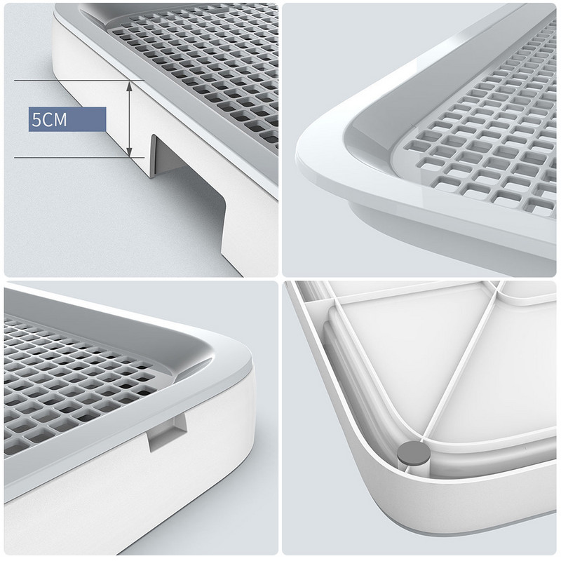 Šunų puodukas, nešiojamas šunų šlapinimasis, dresūra katėms, šunims, tualetas šuniukų kraiko padėklas kačių tualetas lovos indas šunų šlapinimosi padėklų laikiklis Šunų gaminiai