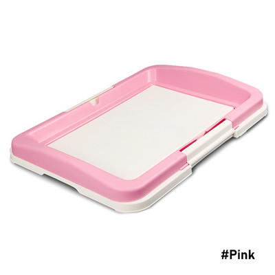 Prijenosni WC za dresuru pasa Unutarnji psi Mali WC za kućne ljubimce za male pse Mačke Kutija za mačji pijesak Držač jastučića za štene Pladanj Potrepštine za kućne ljubimce