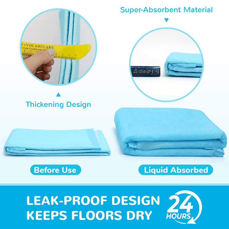 Apakšpaliktnis Vienreizējās lietošanas autiņbiksītes suņiem Absorbējoši mājdzīvnieku treniņi urinēšanas spilventiņi Autiņu paklājiņš kaķiem Suņu autiņbiksītes Biksītes Būrīga piederumi 60*90