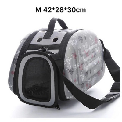 Modna torba za kućne ljubimce, prijenosna torba za kućne ljubimce, prozračna, torba za rame, svemirska EVA ruksak za mačke, psa, sklopiva putna torba za rame, mačka