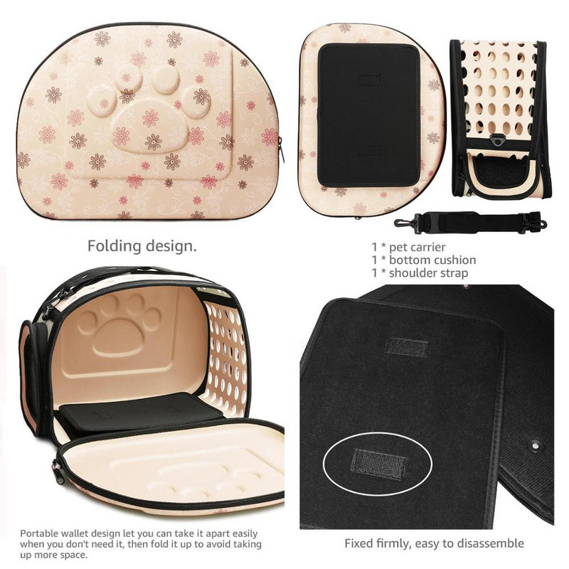 Modna torba za kućne ljubimce, prijenosna torba za kućne ljubimce, prozračna, torba za rame, svemirska EVA ruksak za mačke, psa, sklopiva putna torba za rame, mačka