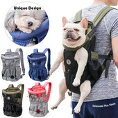 Prijenosni prozračni mekani ruksak za pse za male i srednje pse Teddy Travel Outdoors Carry Torba za prsa Dog Carry pribor
