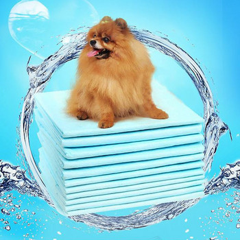 100 τμχ/σετ Super Absorbent Pet Diaper Dog Training Pee Pads Πατάκι πάνας μιας χρήσης για γάτες Πάνες σκύλου Cage Mat Pet Supplies