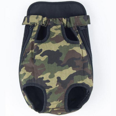 Uus lemmikloomakoera võrgukandja seljakott õues reisimiseks Hingavad kamuflaažikotid väikesele koerakassile Chihuahua seljakott