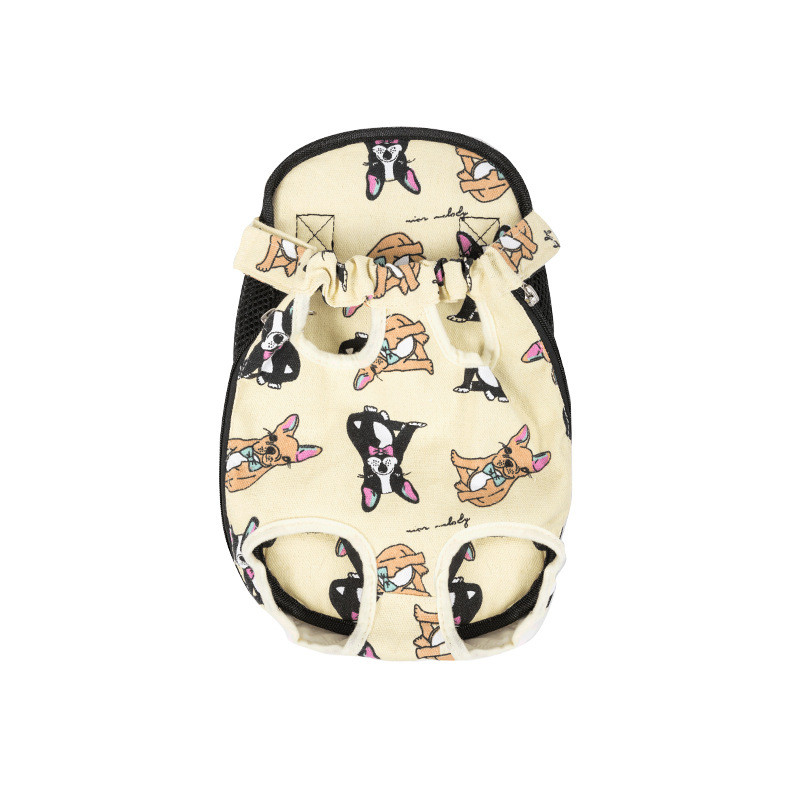 Uus lemmikloomakoera võrgukandja seljakott õues reisimiseks Hingavad kamuflaažikotid väikesele koerakassile Chihuahua seljakott