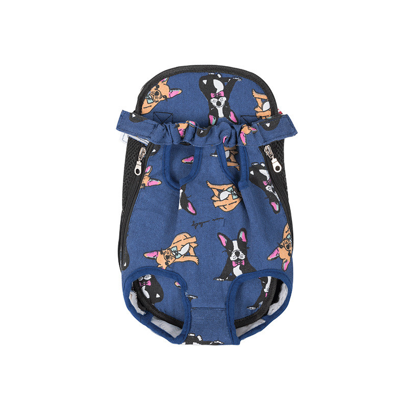 Uus lemmikloomakoera võrgukandja seljakott õues reisimiseks Hingavad kamuflaažikotid väikesele koerakassile Chihuahua seljakott