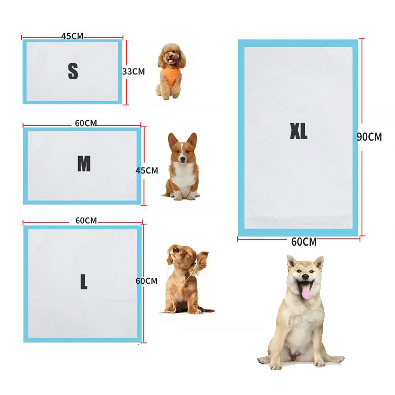 Jastučići za treniranje pasa Super upijajuće pelene za kućne ljubimce Jednokratna zdrava čista podloga za pelene za kućne ljubimce Sredstva za čišćenje pelena