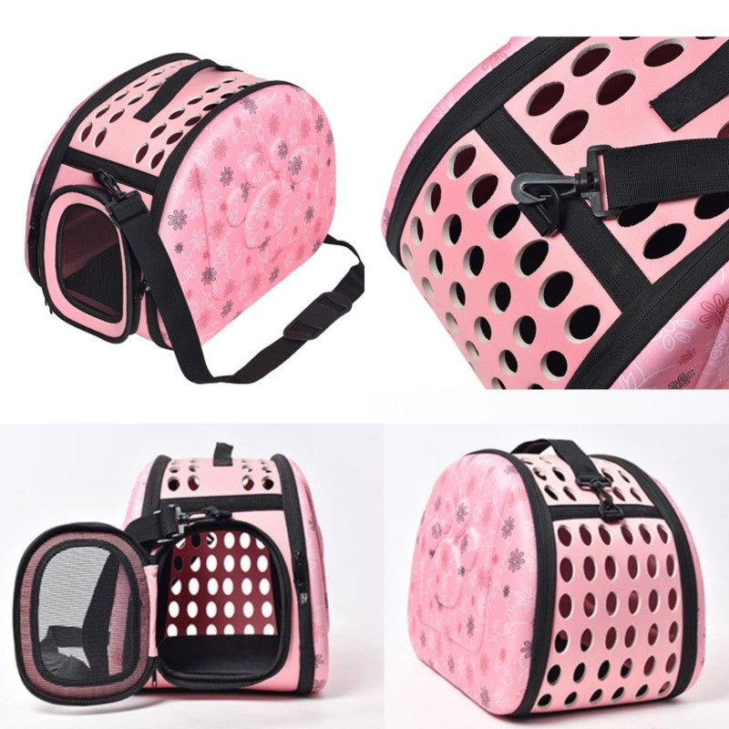 Putna torba za kućne ljubimce Cat God Carriers Torbe Prozračna sklopiva torba za vanjske rame za male pse Sklopiva udobna ručna torba za nošenje mačaka