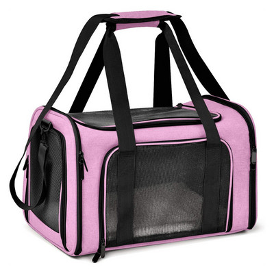 Prijenosna torba za nošenje pasa za kućne ljubimce Sklopivi ruksak za pse Prozračna transportna torba odobrena od zrakoplovnih kompanija za male pse Mačke