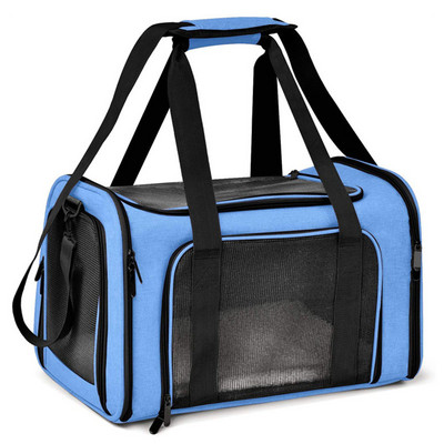 Prijenosna torba za nošenje pasa za kućne ljubimce Sklopivi ruksak za pse Prozračna transportna torba odobrena od zrakoplovnih kompanija za male pse Mačke