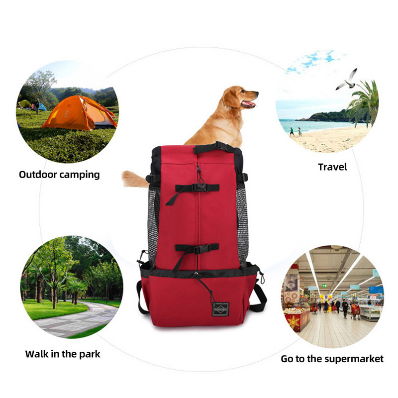 Nosiljka za kućne ljubimce Vanjska srednja ruksak za pse za male pse Prozračna torba za hodanje francuskog buldoga Pribor Oprema za kućne ljubimce