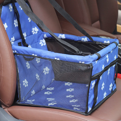 Augstas kvalitātes ūdensnecaurlaidīgs automašīnas sēdekļa pārvalks mājdzīvnieku sunim NYLON Aizmugures sēdekļa nēsātājs kucēnu maziem suņiem Drošības sēdekļi ZL284