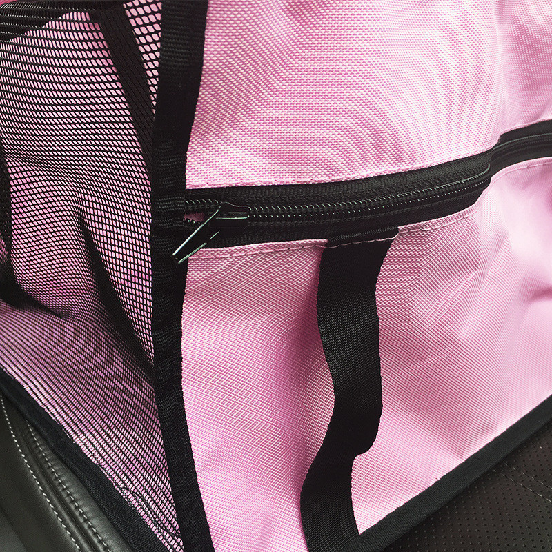 Augstas kvalitātes ūdensnecaurlaidīgs automašīnas sēdekļa pārvalks mājdzīvnieku sunim NYLON Aizmugures sēdekļa nēsātājs kucēnu maziem suņiem Drošības sēdekļi ZL284