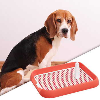Τουαλέτα σκύλου με ουροποιητική κολόνα κουταβιού Τουαλέτα για κατούρημα Δίσκος τουαλέτας εκπαίδευσης σκύλου για κατοικίδια