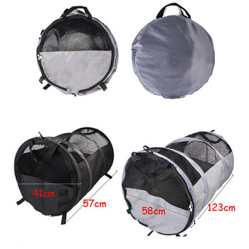 Pet Transporter Durable Oxford Dog Carrier Bag Αξεσουάρ αυτοκινήτου Τσάντα ταξιδιού Πτυσσόμενο κιβώτιο Μεταφορά Μικρά μεγάλα σκυλιά