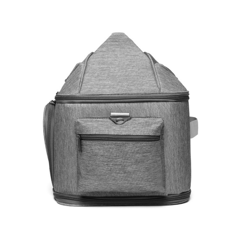 Mājdzīvnieku pārvadātājs lieliem kaķiem un maziem suņiem Mīkstā sānu mājdzīvnieku rokassomiņa, kas piemērota līdz 10 kg resna kaķa kucēnu pārvadāšanai, aviokompānija apstiprināta zem sēdekļa