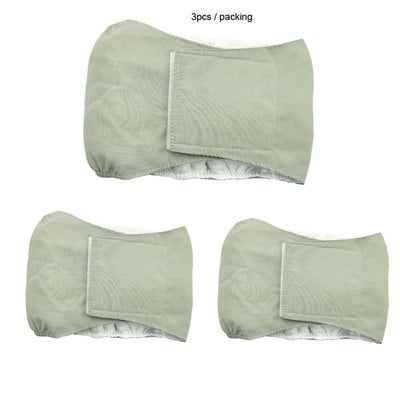 Мъжки кучета Физиологични пелени Belly Bands Първокласни миещи се многократни опаковки за корема на домашни кучета Непропускливи за малки, средно големи кучета
