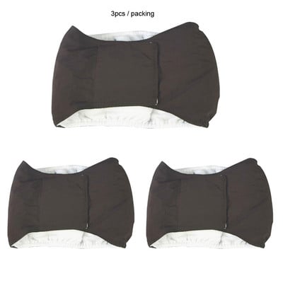 Мъжки кучета Физиологични пелени Belly Bands Първокласни миещи се многократни опаковки за корема на домашни кучета Непропускливи за малки, средно големи кучета
