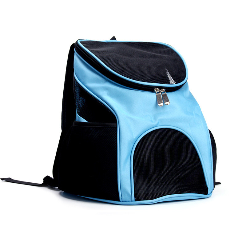 Prijenosni putni ruksak na dva ramena Vanjska torba za nošenje pasa za kućne ljubimce Prednja torba za kućne ljubimce Mrežasta prozračna torba za ruksak Veleprodaja