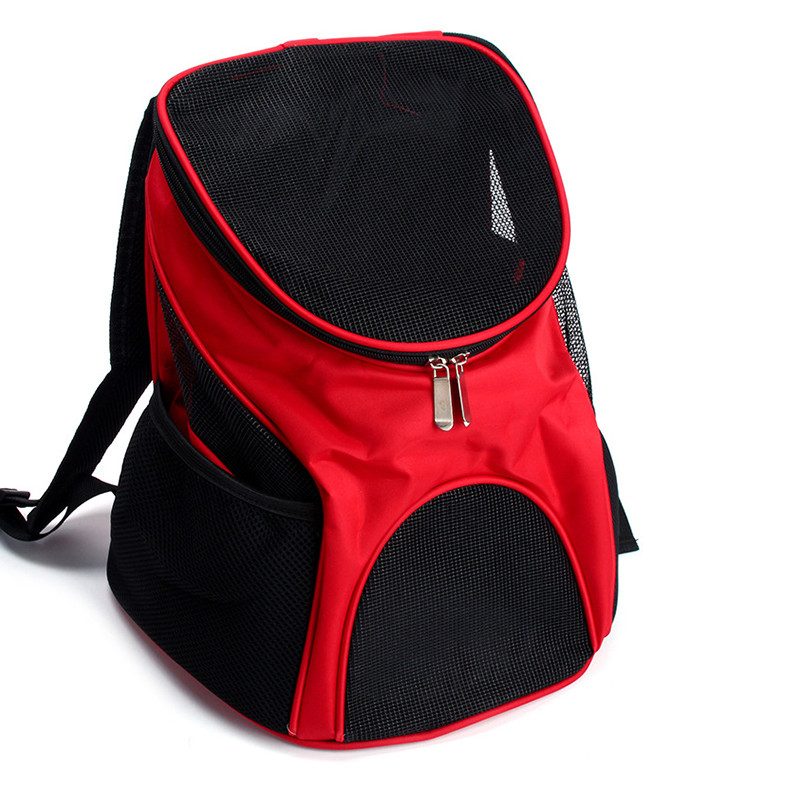 Prijenosni putni ruksak na dva ramena Vanjska torba za nošenje pasa za kućne ljubimce Prednja torba za kućne ljubimce Mrežasta prozračna torba za ruksak Veleprodaja