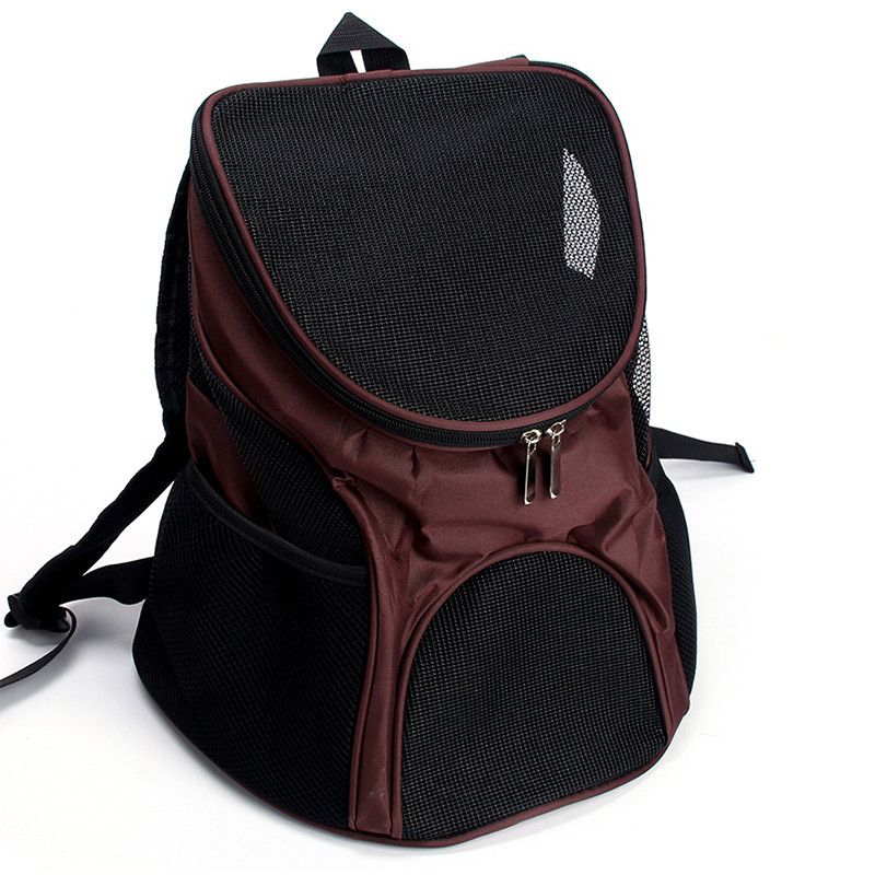 Prijenosni putni ruksak na dva ramena Vanjska torba za nošenje pasa za kućne ljubimce Prednja torba za kućne ljubimce Mrežasta prozračna torba za ruksak Veleprodaja