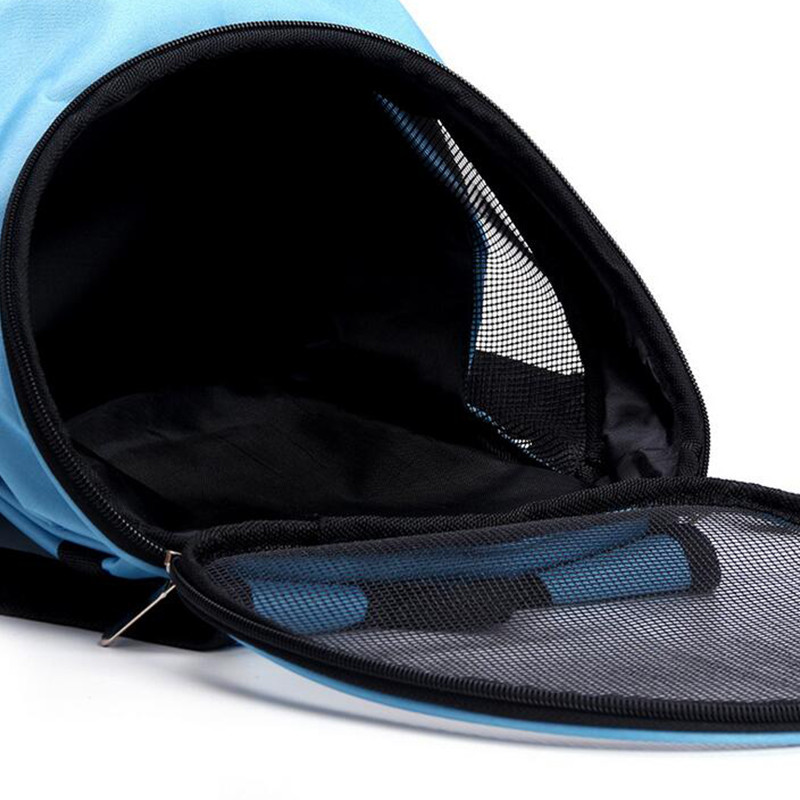 Prijenosni putni ruksak na dva ramena Vanjska torba za nošenje pasa za kućne ljubimce Prednja torba za kućne ljubimce Mrežasta prozračna torba za ruksak Veleprodaja